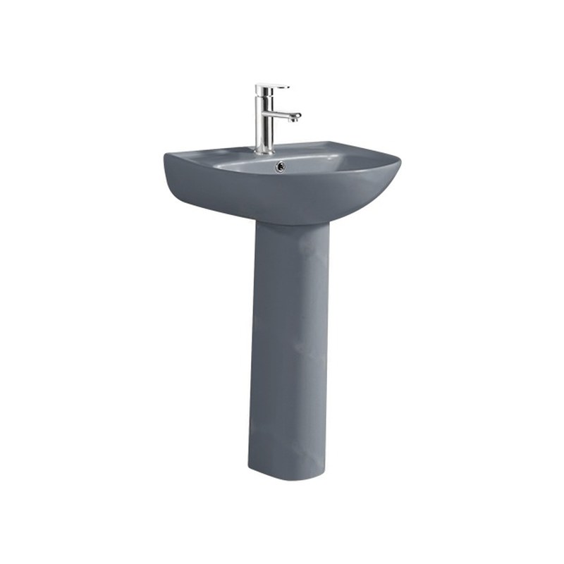 LT-315P-M-DG patterned pedestal-basins