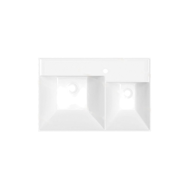 LT-761B white countertop-basins