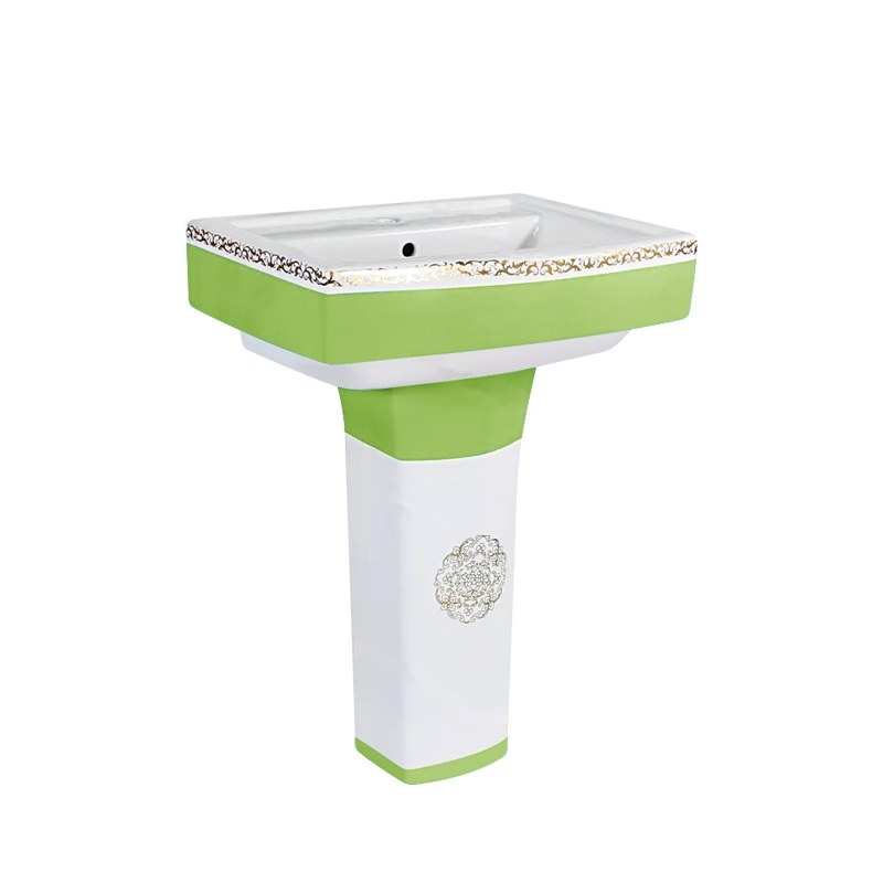 LT-325P-GID-WG colored pedestal-basins