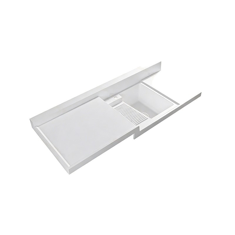 LT-7162 white countertop-basins