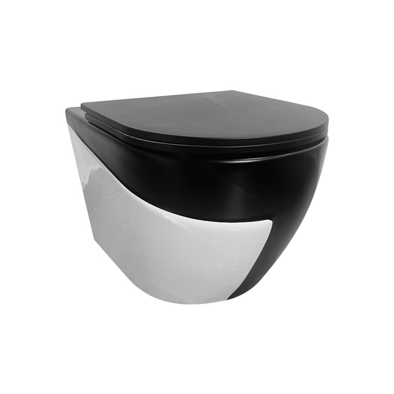 LT-WHT4029-CG-WBL black wall-hung-toilets