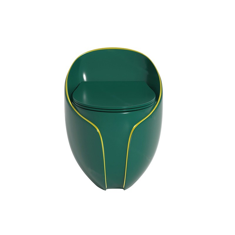 LT-1356-CG-BGGL colored one-piece-toilets