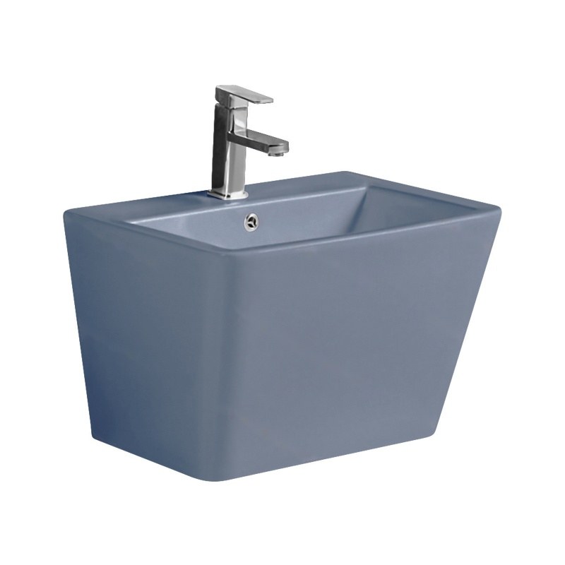 LT-503-M-SB colored wall-hung-basins