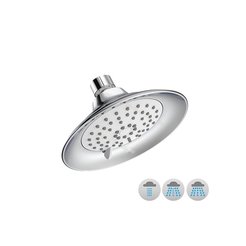 LT-10135-PLA-DP overhead shower, rain shower head, ceiling shower