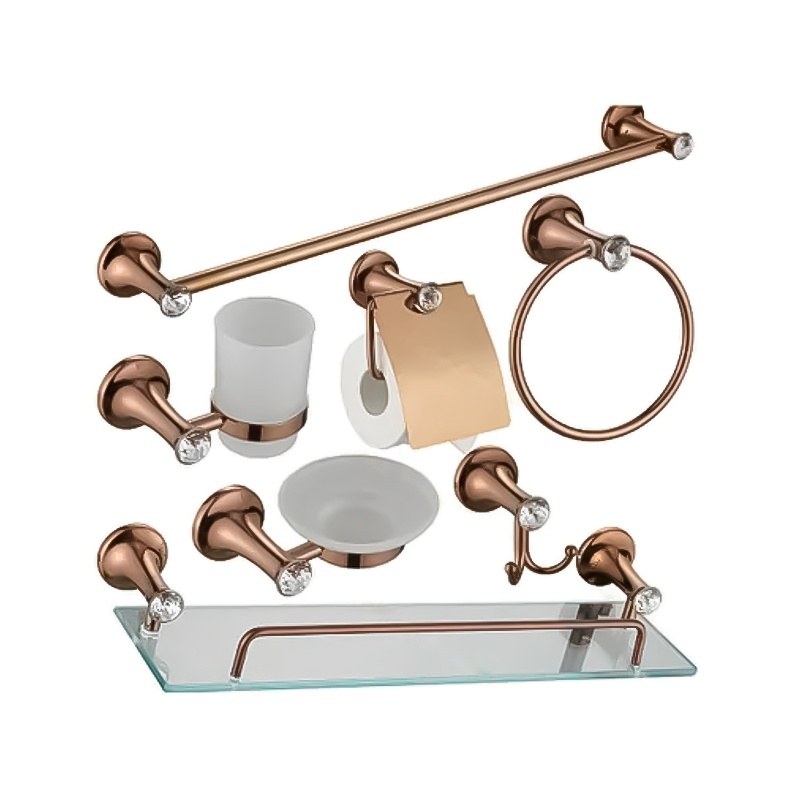 LT-ZS7500-7B-R bathroom hardware set, towel bar, bath accessory