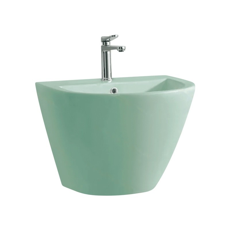 LT-501-M-AG patterned wall-hung-basins