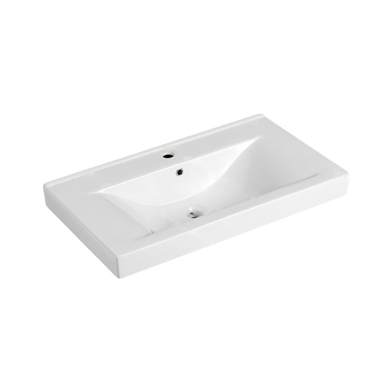 LT-731D white countertop-basins