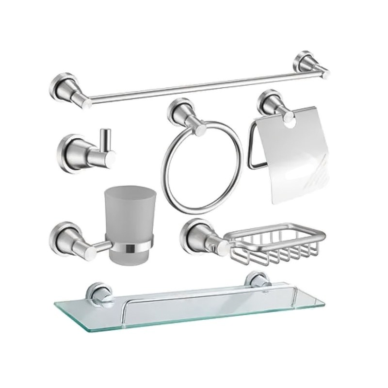 LT-AL8600-7A-S bathroom hardware set, towel bar, bath accessory