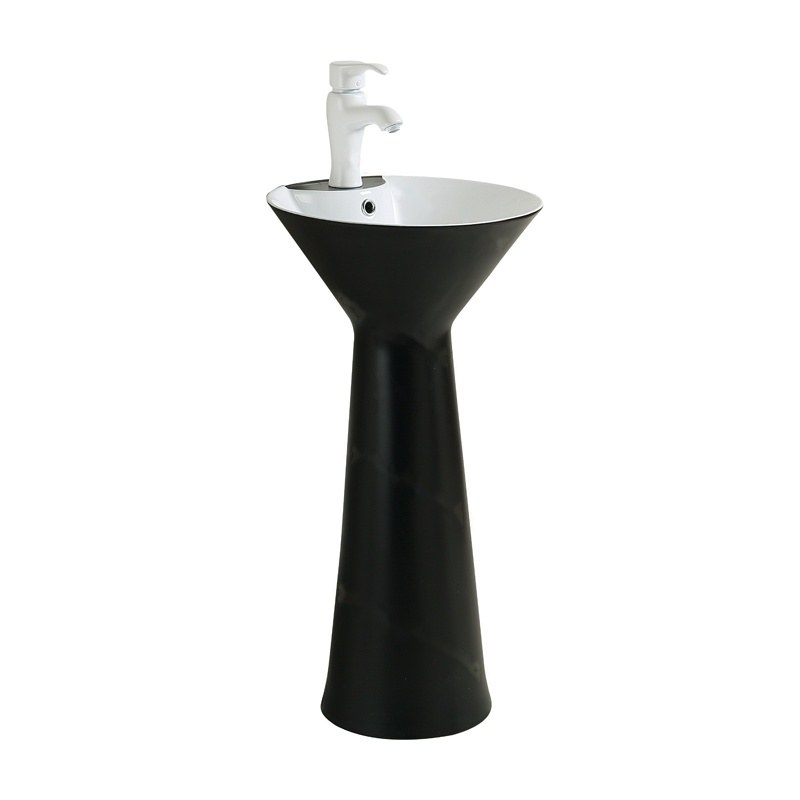 LT-333-CG-UBLNW black pedestal-basins