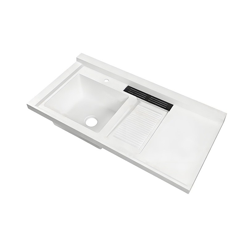 LT-7139-2 white countertop-basins