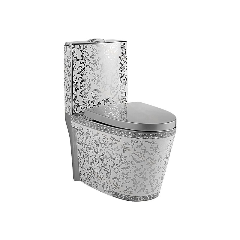 LT-1086-GID-S1 patterned one-piece-toilets