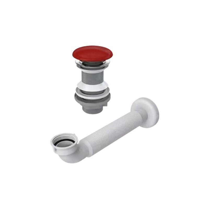 LT-10020-SS+PLA-MPXSQ floor drain, shower drain, waste outlet