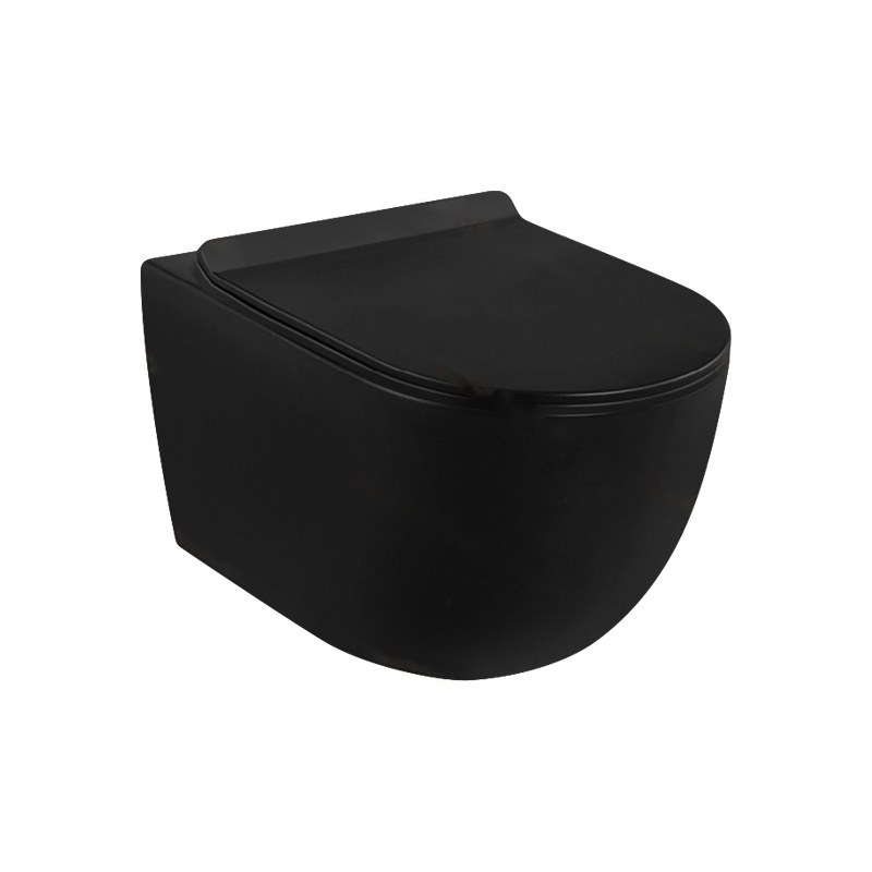 LT-WHT473-M-BL black wall-hung-toilets