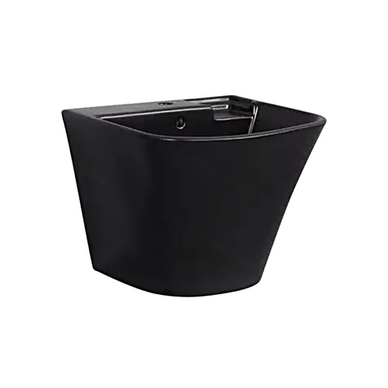 LT-595-M-BL black wall-hung-basins