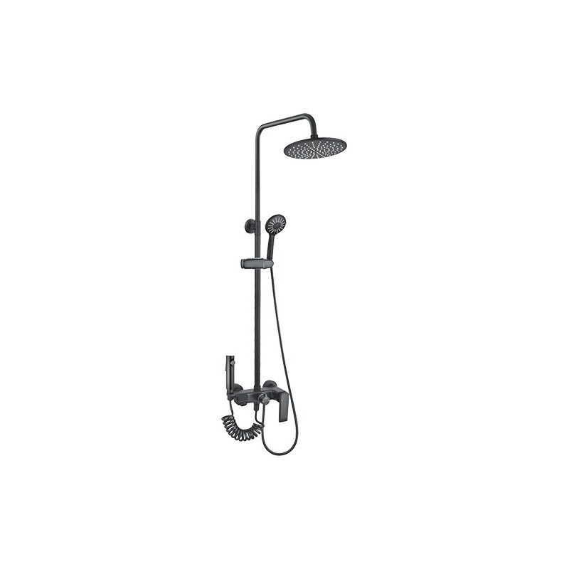 LT-10215-BRA-YTLYHS shower set, shower system, complete shower kit
