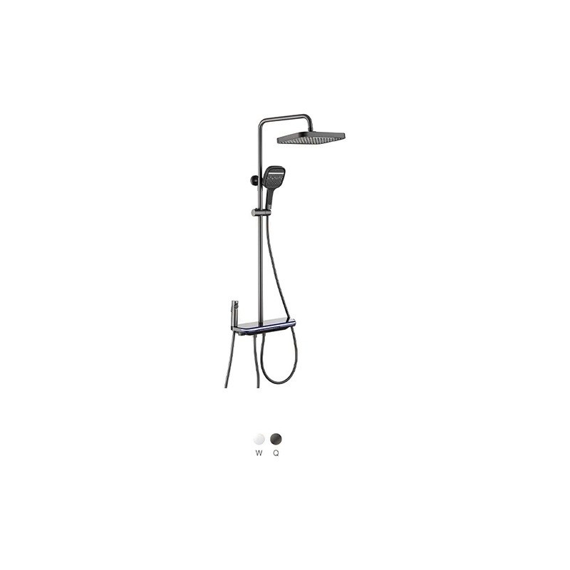 LT-10041-BRA-YTLYHS shower set, shower system, complete shower kit