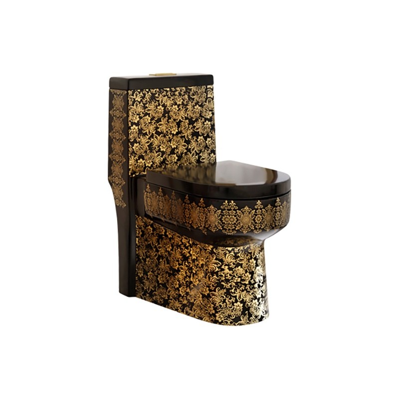 LT-1044-GID-G1 colored one-piece-toilets
