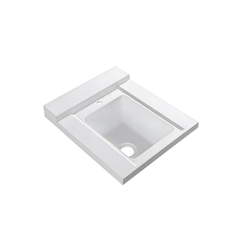 LT-7118-2 white countertop-basins