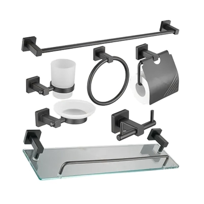 LT-AL4000-7B-GR bathroom hardware set, towel bar, bath accessory
