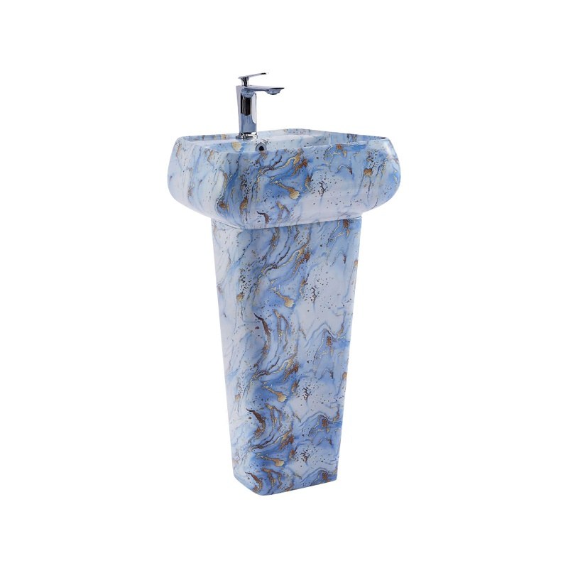 LT-368P-DP-CT5 colored pedestal-basins