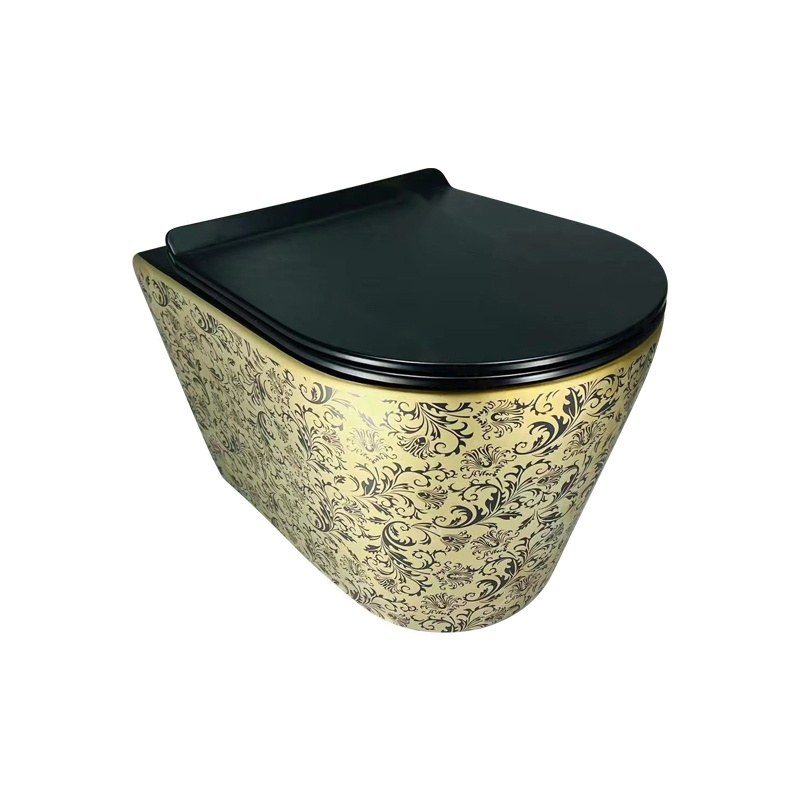 LT-452W-GID-M-GBL1 black wall-hung-toilets
