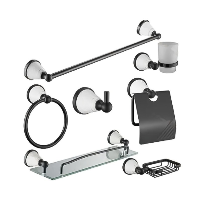 LT-AL9100-7A bathroom hardware set, towel bar, bath accessory