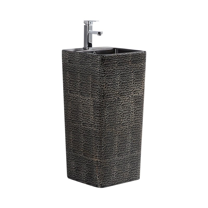 LT-309-HE-CT1 black pedestal-basins
