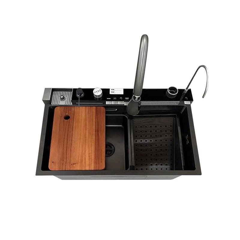 LT-7545FB4LS-Black kitchen sink, stainless sink, wash basin sink