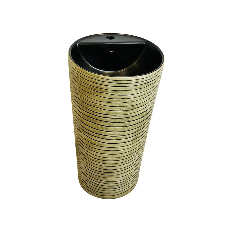 LT-393-SE-M-MTBL gold pedestal-basins