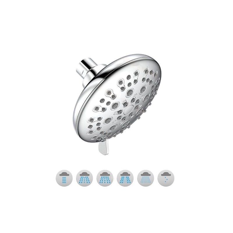 LT-10189-PLA-DP overhead shower, rain shower head, ceiling shower