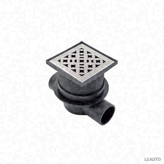 LT-10065-SS PLA-DL floor drain, shower drain, waste outlet