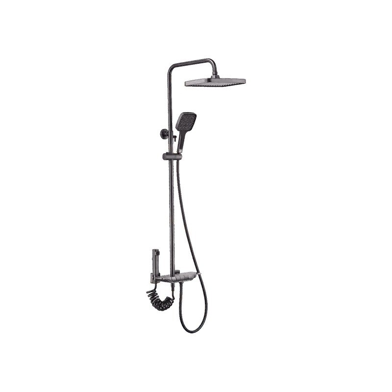 LT-10415-BRA-YTLYHS shower set, shower system, complete shower kit