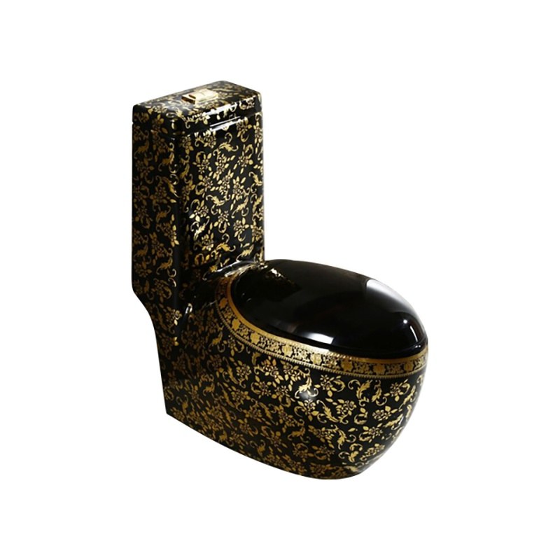 LT-1012-GID-GBL colored one-piece-toilets