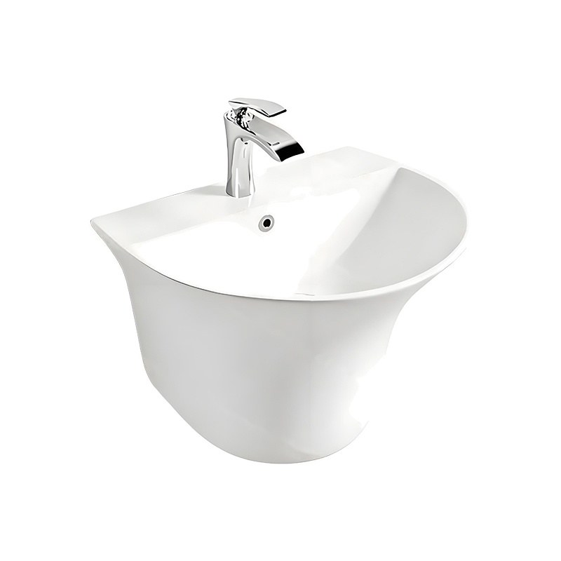 LT-518-M-W white wall-hung-basins