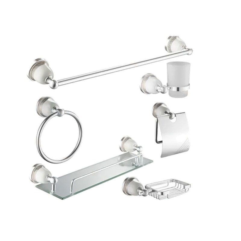 LT-AL8900-6c-S bathroom hardware set, towel bar, bath accessory