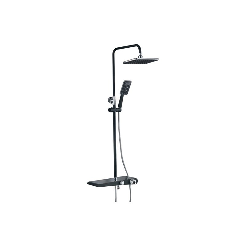 LT-10299-BRA-YTLYHS shower set, shower system, complete shower kit
