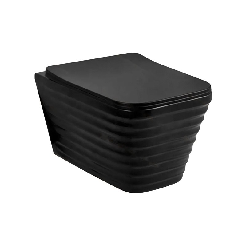 LT-WHT4031-M-BL black wall-hung-toilets