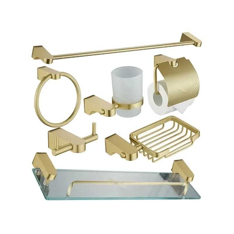 LT-AL8100-7A-BR bathroom hardware set, towel bar, bath accessory
