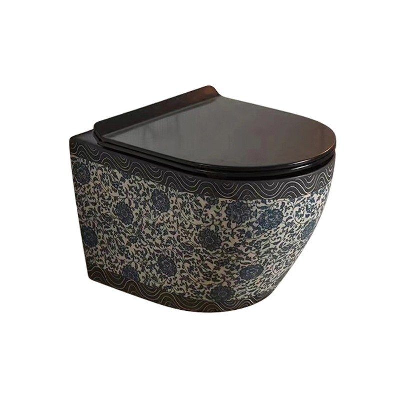 LT-401WA-DC-BL2 black wall-hung-toilets