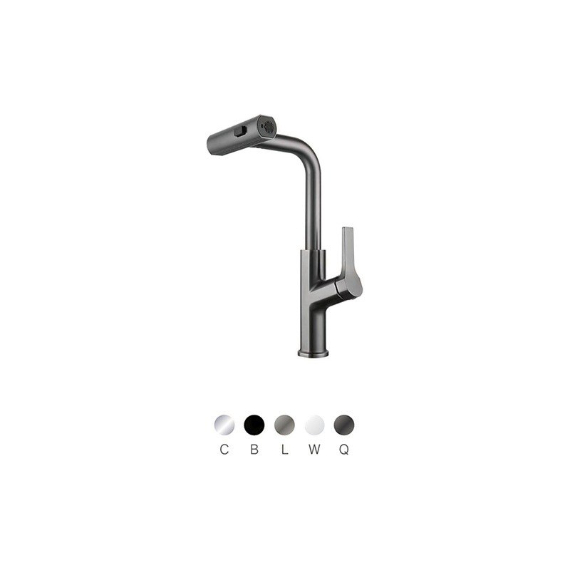LT-10061-BRA-TCCLSSCLRLT kitchen faucet, kitchen mixer tap, sink faucet
