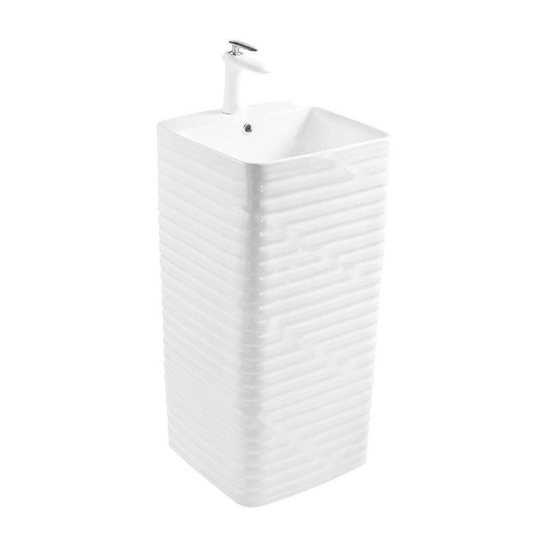 LT-368 white pedestal-basins