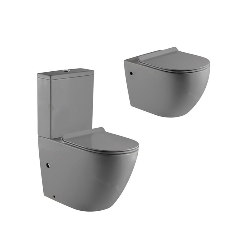 LT-201-M-LG------LT-401WA-M-LG white two-piece-toilet-suites