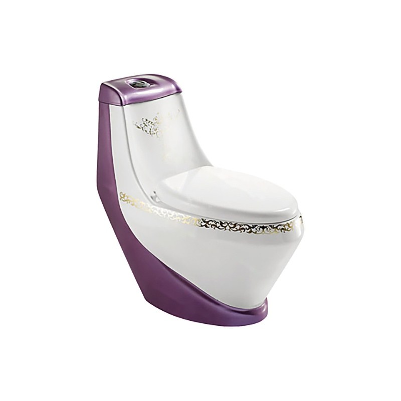 LT-1014-GID-P1 colored one-piece-toilets