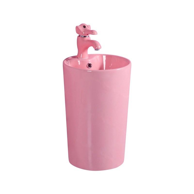 LT-387-CG-SP colored pedestal-basins