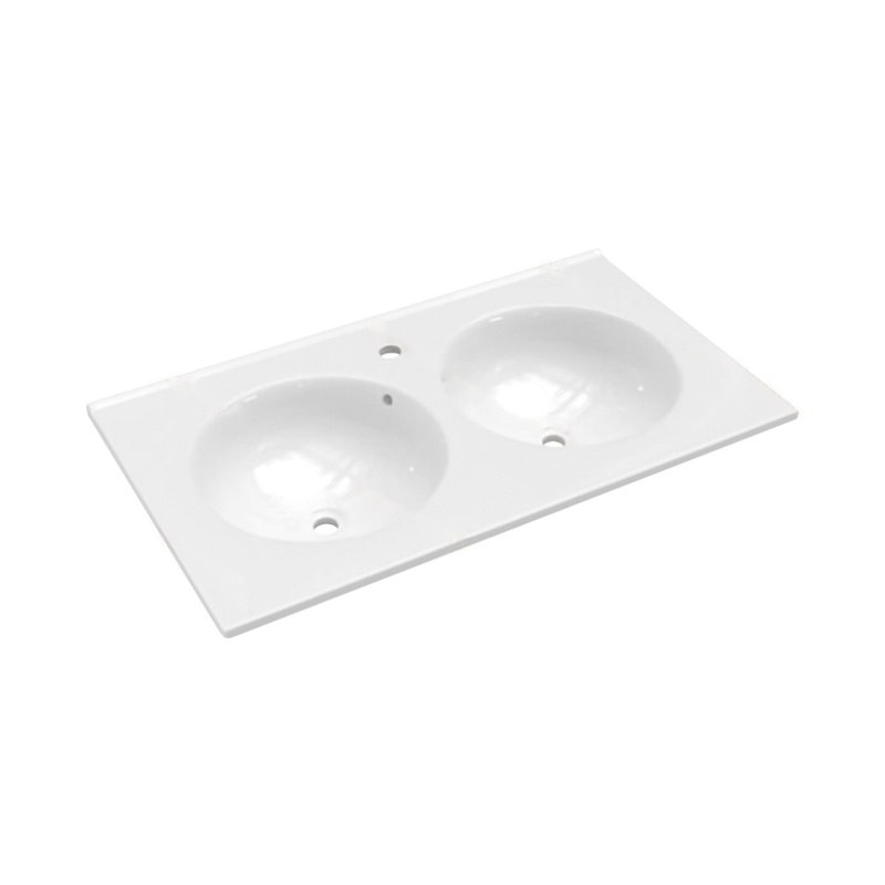 LT-736B white countertop-basins