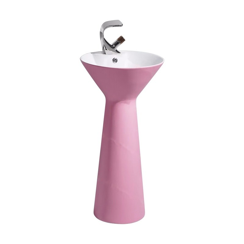 LT-333-M-LPW colored pedestal-basins
