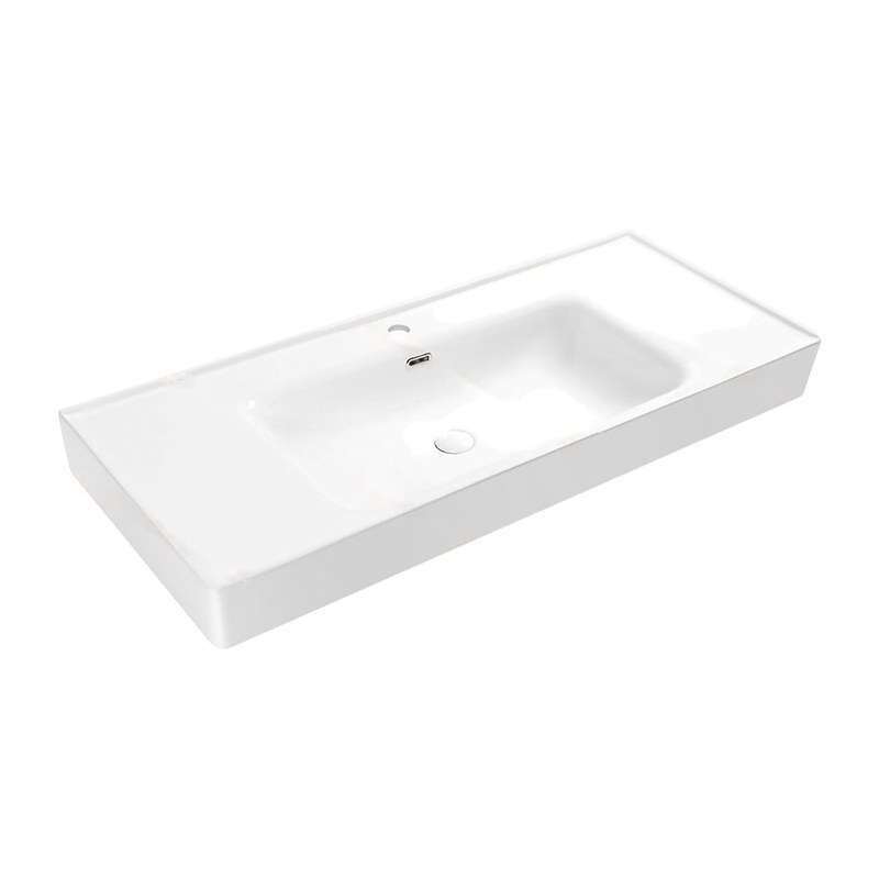LT-763D white countertop-basins