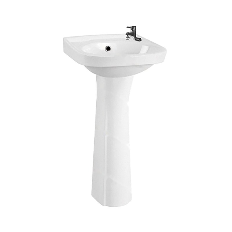 LT-302P white pedestal-basins