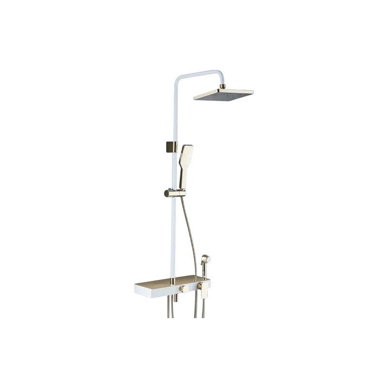 LT-10375-BRA-YTLYHS shower set, shower system, complete shower kit