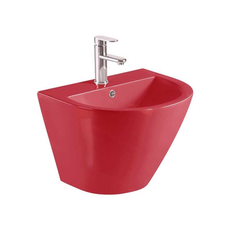 LT-501-CG-R colored wall-hung-basins